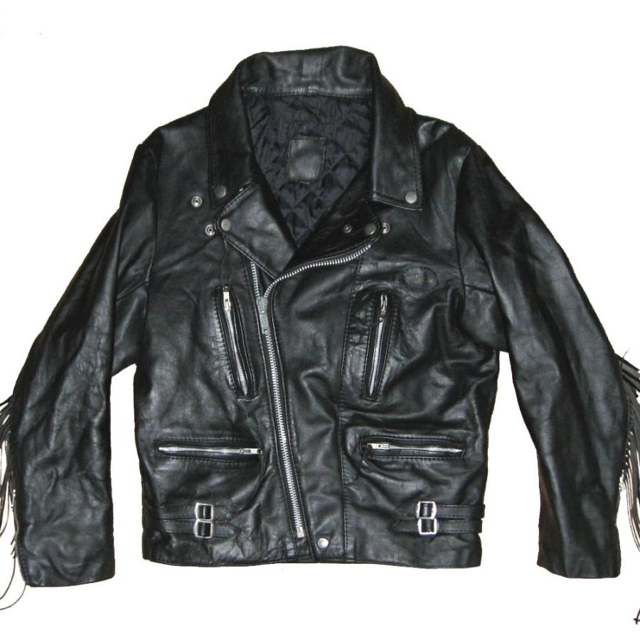 Lewis Leathers LEWIS LEATHERS LIGHTNING FRINGED 80s VINTAGE Lewis Leathers LEWIS LEATHERS LIGHTNING FRINGED 80s VINTAGE