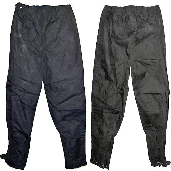LEWIS LEATHERS VINTAGE Weather-Proofed Nylon Motorcycle Trousers ルイスレザー ナイロンパンツ 黒｜romanticneurosis｜03