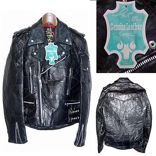 CAMPRI VOLTA Patchwork Leather Riders Jacket ビンテージ カンプリ ツギハギジャン ライダースジャケット  36サイズ : riders307 : ロマンチックノイローゼYahoo!店 - 通販 - Yahoo!ショッピング