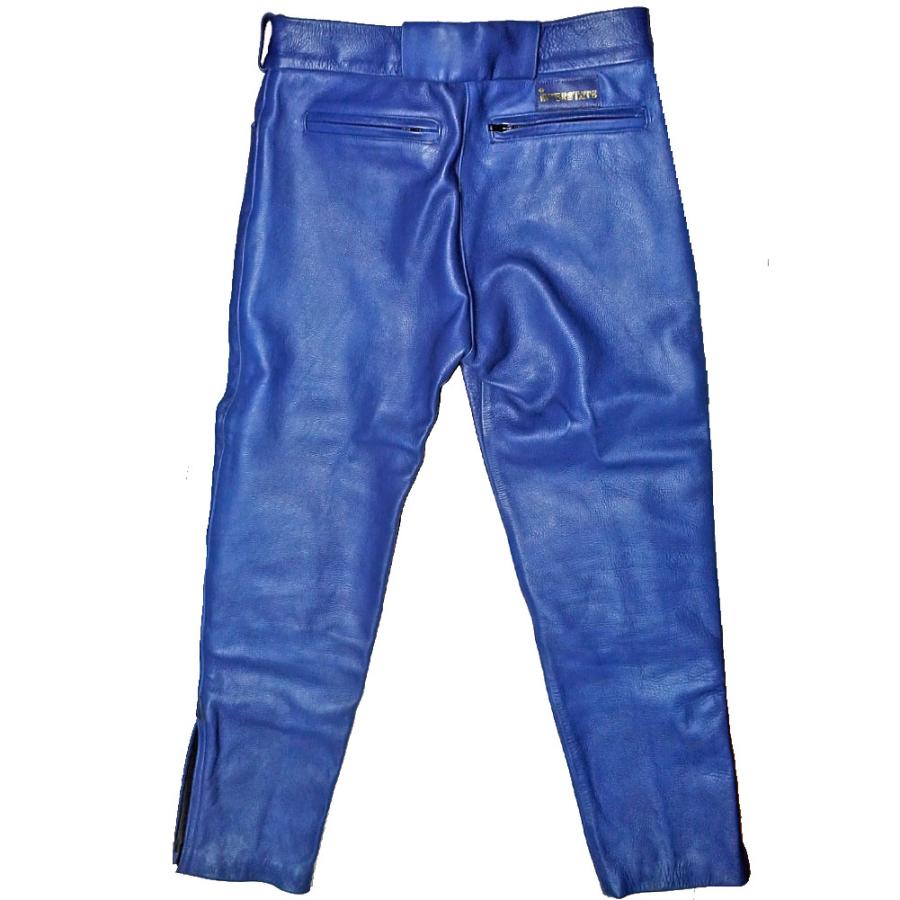 英国 INTERSTATE OF GREAT BRITEIN VINTAGE Leather Trousers Padded