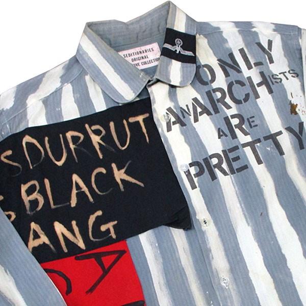 SEDITIONARIES ORIGINAL EXCLUSIVE COLLECTION ANARCHY SHIRT SEDITIONARIES ORIGINAL EXCLUSIVE COLLECTION ANARCHY SHIRT