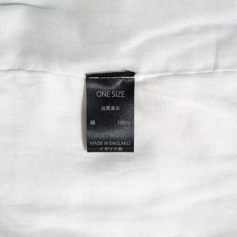 半袖モスリントップ 英国製 ROMANTIC NEUROSIS Muslin Top Short‐Sleeved Shirt WHITE