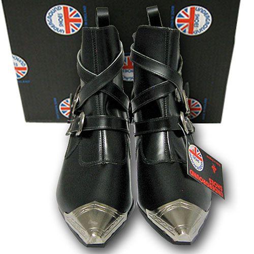 UNDERGROUND（アンダーグラウンド） UNDERGROUND Ankle Boots トゥ 