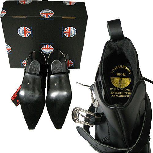 UNDERGROUND（アンダーグラウンド） UNDERGROUND Ankle Boots トゥ 