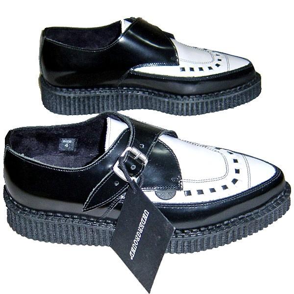 UNDER GROUND アンダーグラウンド ウィングチップ スタッズ 厚底 黒 UNDER GROUND アンダーグラウンド ウィングチップ スタッズ 厚底 黒