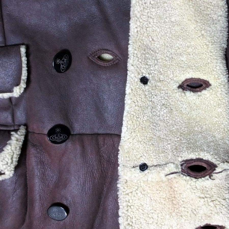 Vivienne Westwood MAN Mouton Coat ヴィン ウエストウッド マン 本革