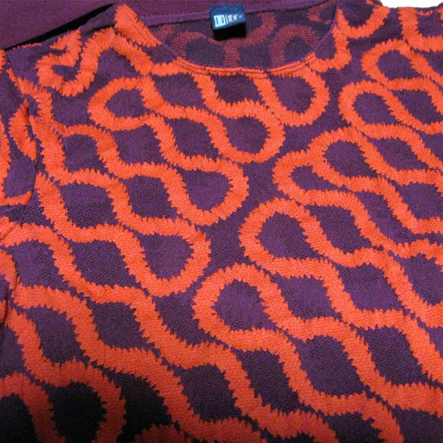 Vivienne Westwood VIVIENNE × Wolford Squiggle Knit Top 