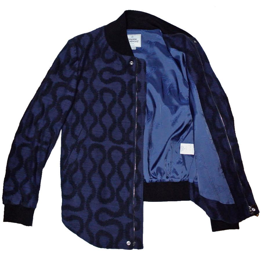 Vivienne Westwood MAN Squiggle Bomber Jacket ヴィヴィアン ウエスト