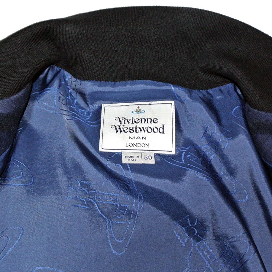 Vivienne Westwood MAN Squiggle Bomber Jacket ヴィヴィアン ウエスト