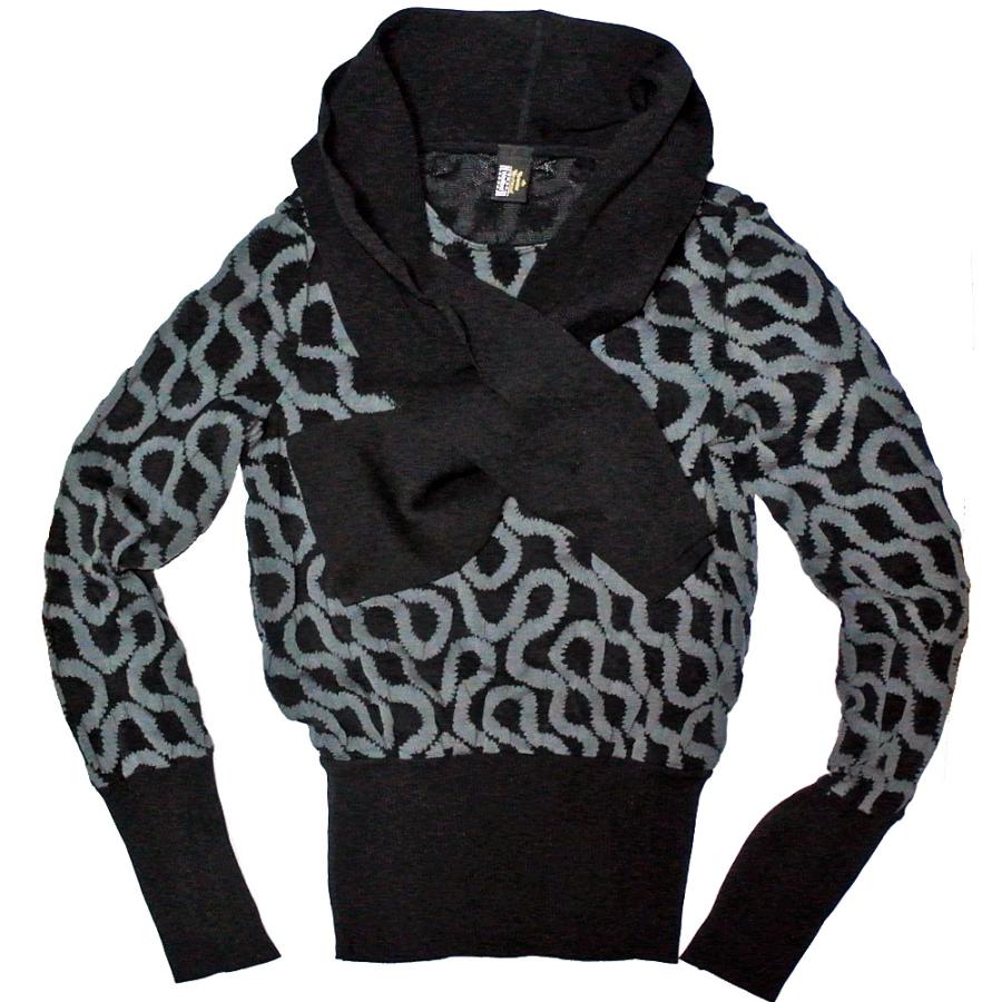 ヴィヴィアンウエストウッド　イタリー製スクイグル柄ニット Vivienne Westwood（ヴィヴィアンウエストウッド） × Wolford Squiggle