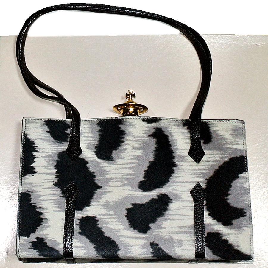 ◆希少 Vivienne Westwood ミニバッグ ハラコ レオパード Vivienne Westwood（ヴィヴィアンウエストウッド） Vivienne Westwood