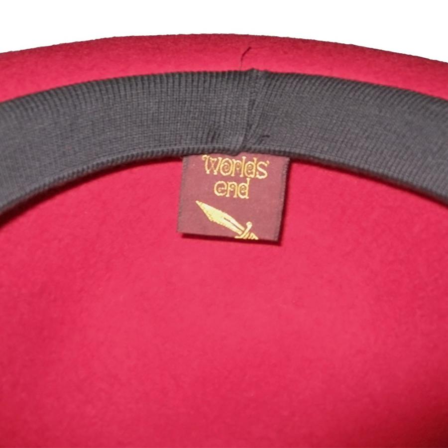 オリジナル WORLDS END ボーラーハット ワールズ・エンド ヴィヴィアンウエストウッド ワールズエンド ボーラーハット