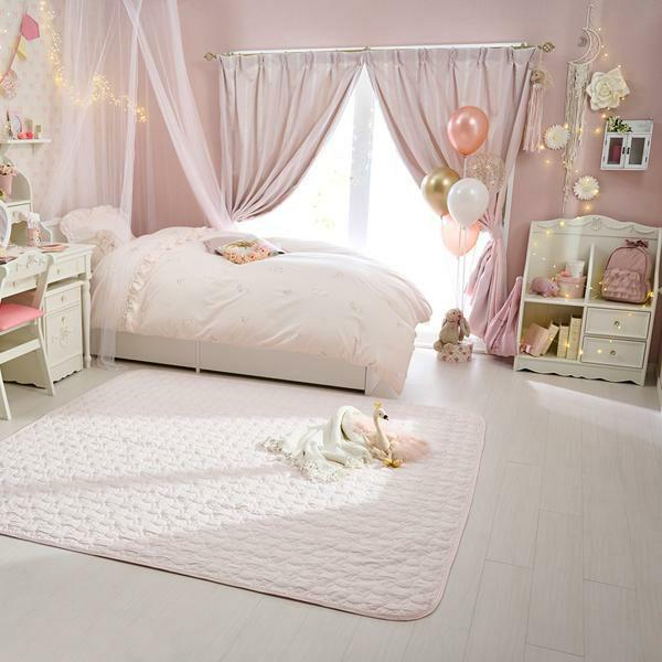 カーテン/リボンテープ調（遮光なし・１００×２００） ロマンティックプリンセス ロマプリ かわいい 可愛い 姫系 （直送）（お届けグループA）_14