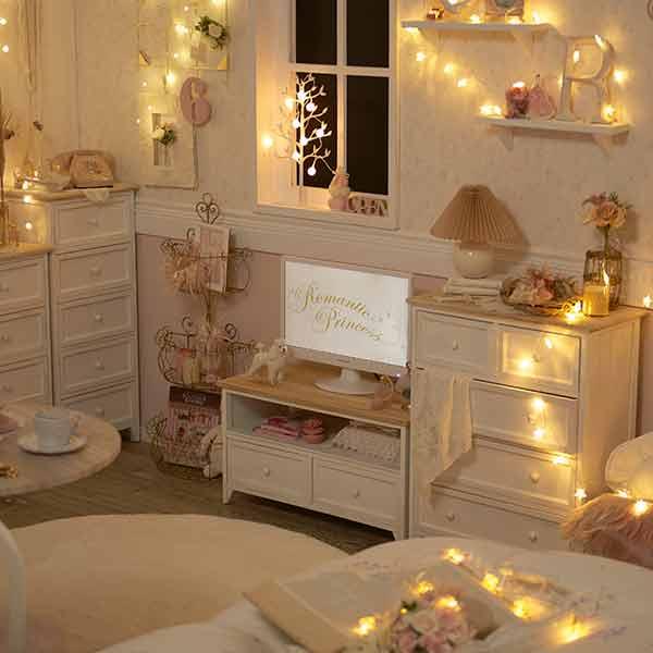 フレンチカントリー風テレビ台（小） ロマンティックプリンセス