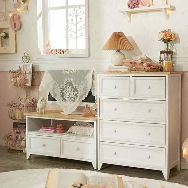 フレンチカントリー風テレビ台（小） ロマンティックプリンセス