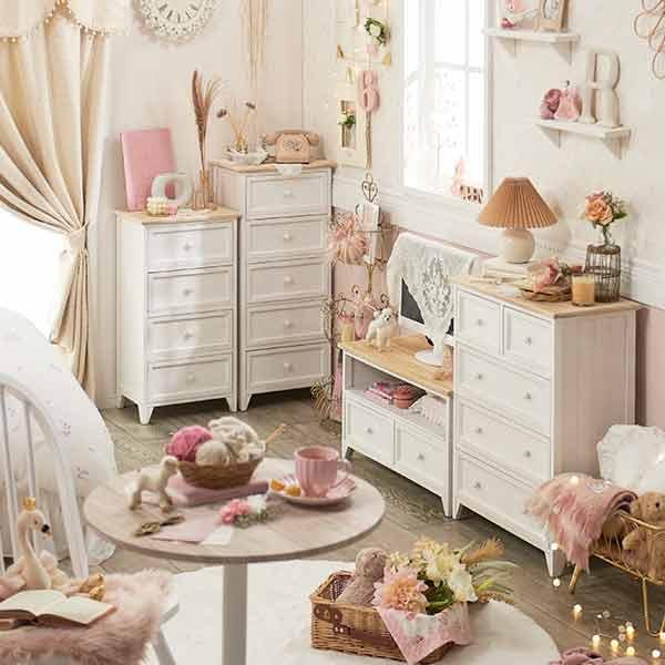 フレンチカントリー風テレビ台（小） ロマンティックプリンセス