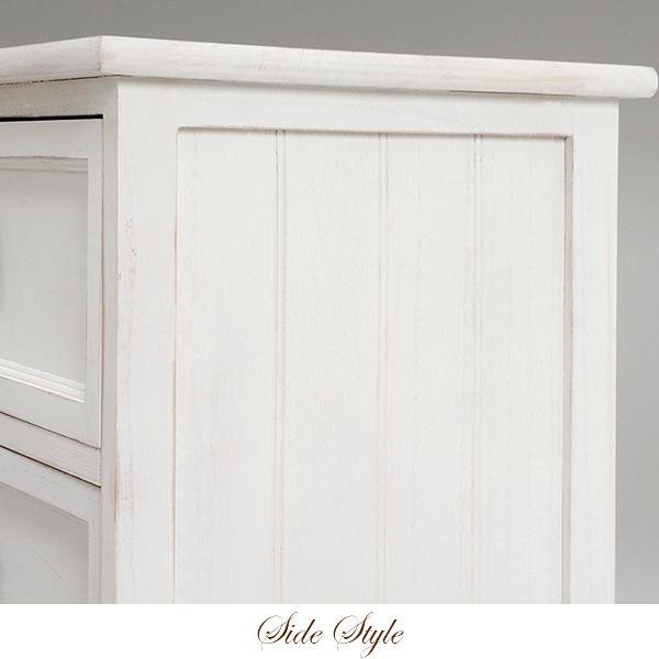 アンティーク風チェスト（5段ワイド）/Sucre(シュクレ