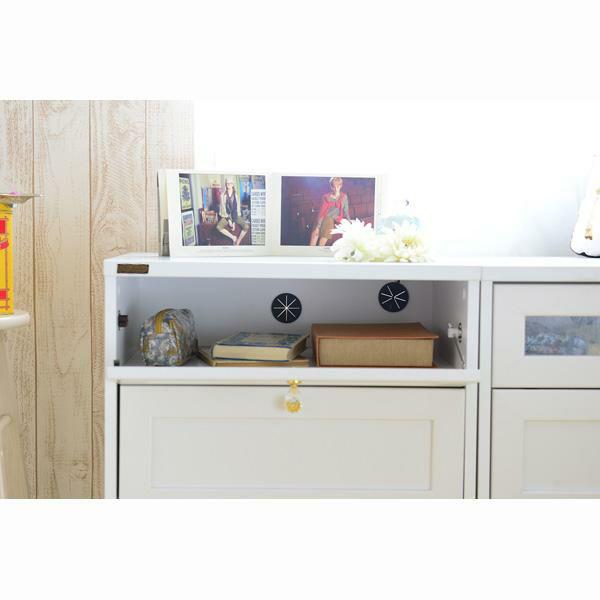 選べる取っ手の家具シリーズ（テレビ台小） ロマンティックプリンセス