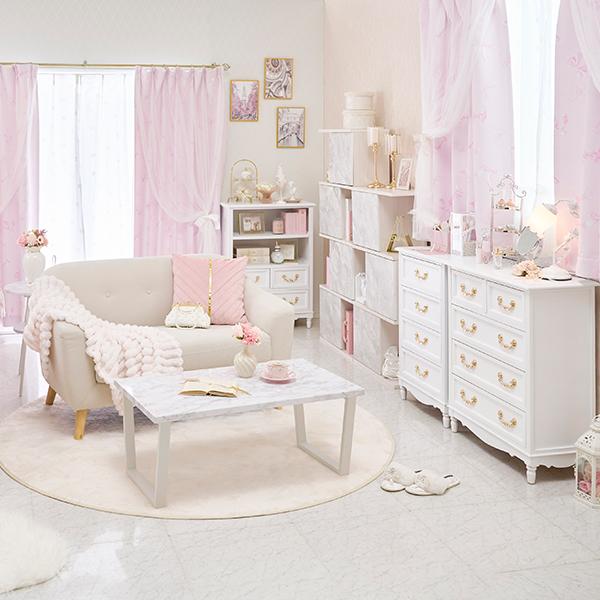 コンパクトラブソファー／エメル ロマンティックプリンセス