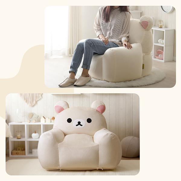 コリラックマ ビーズソファ ロマンティックプリンセス ロマプリ かわいい 可愛い 姫系 (直送)_4