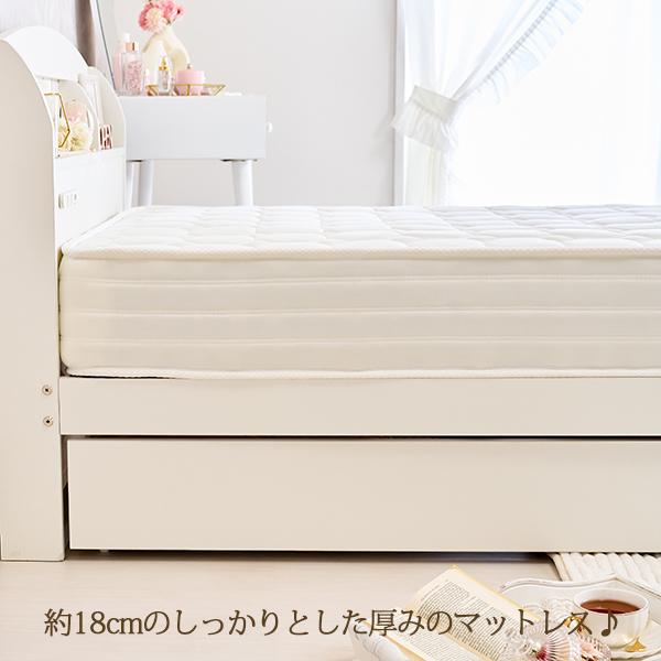 たっぷり収納ベッド（セミダブル・ポケットコイルマットレス付） (大型)_13
