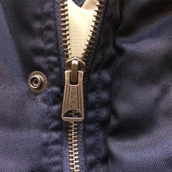 アットダーティ A2 デッキダウンジャケット ネイビー AT-DIRTY DECK