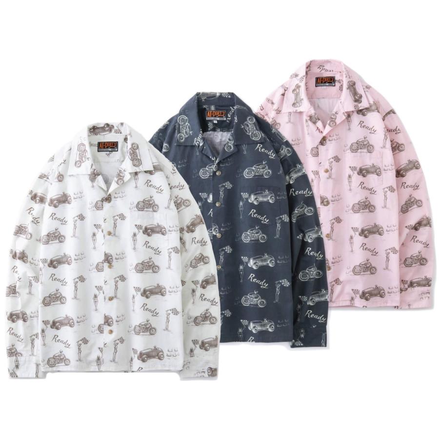 アットダーティ レディ ロングスリーブ シャツ AT-DIRTY READY L/S