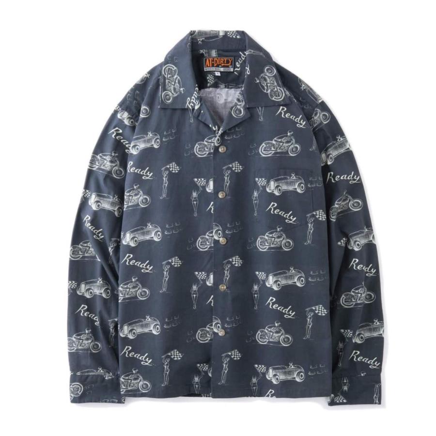 アットダーティ レディ ロングスリーブ シャツ AT-DIRTY READY L/S