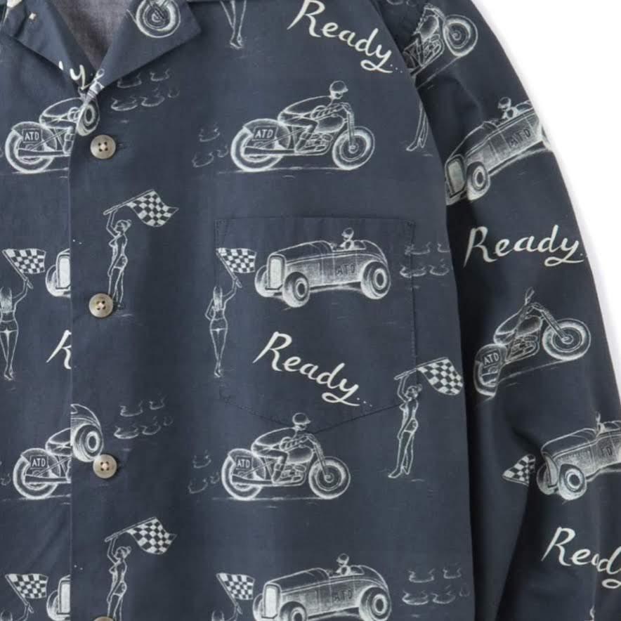アットダーティ レディ ロングスリーブ シャツ AT-DIRTY READY L/S