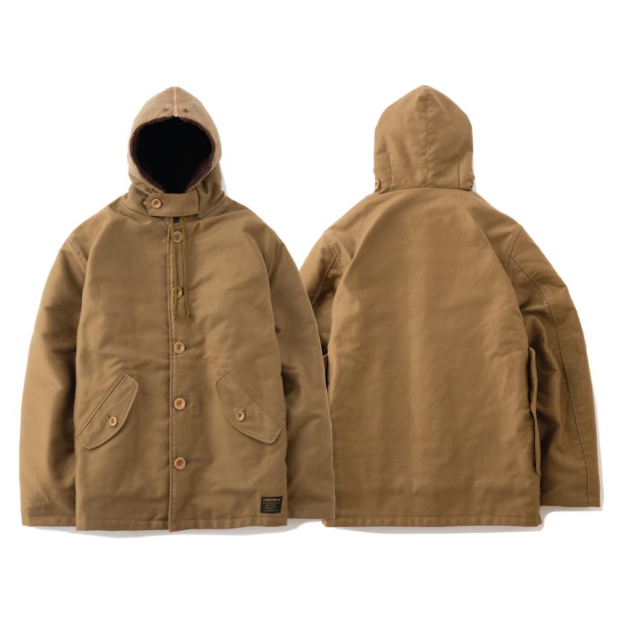 アットダーティ ハンターコート サンド AT-DIRTY HUNTER COAT KHAKI