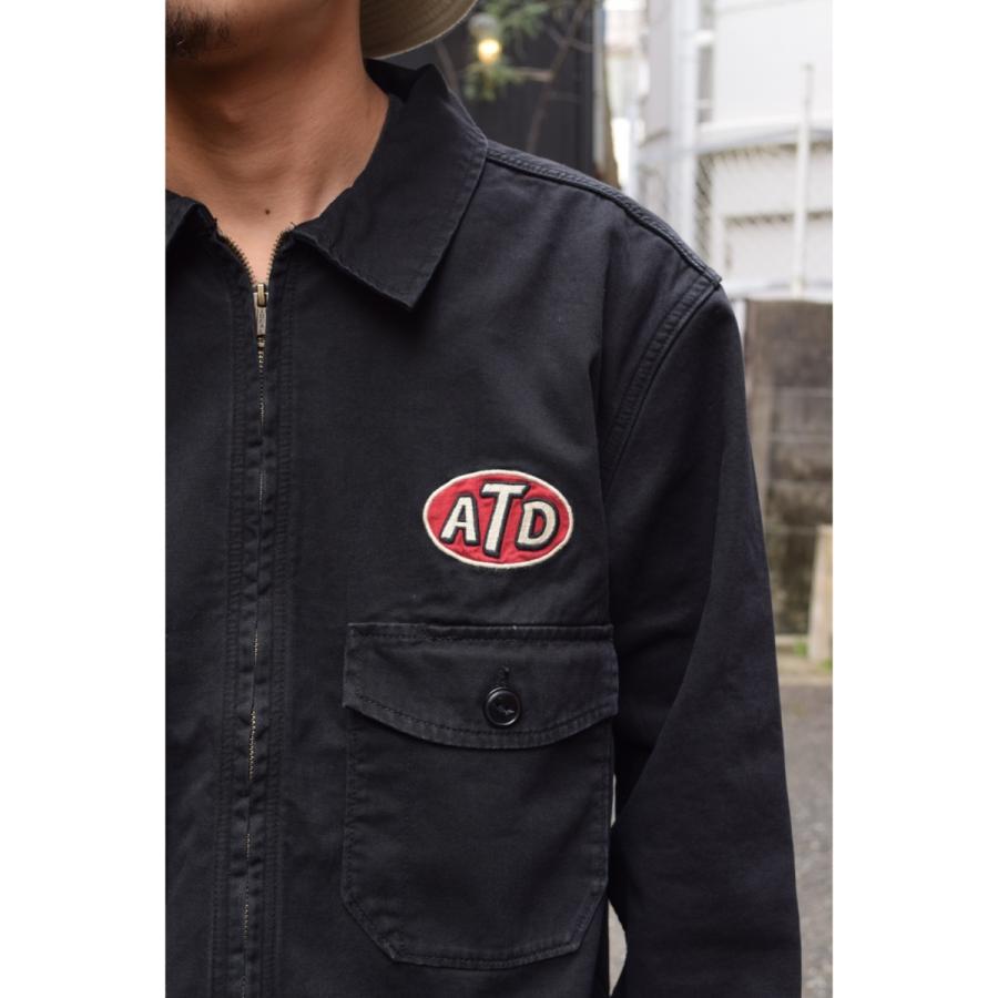 アットダーティ ユニオンジャケット ワークジャケット ブラック AT-DIRTY UNION JACKET (BLACK)