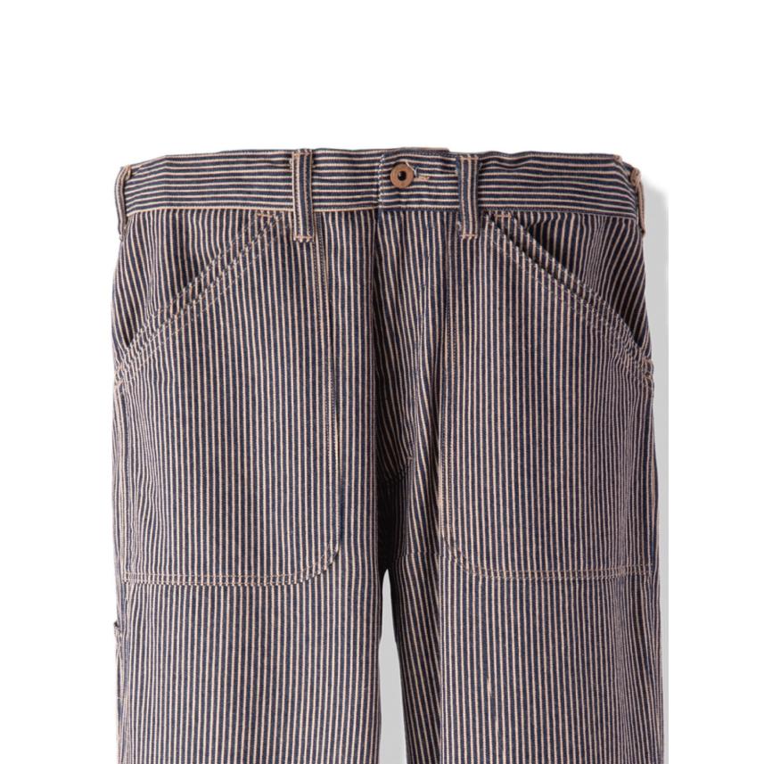 アットダーティ ワーカーズ パンツ ブラウン ヒッコリー AT-DIRTY WORKERS PANTS BROWN HICKORY メンズ｜romeoscafe｜03