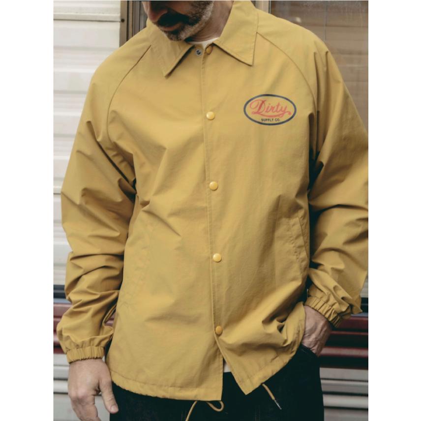アットダーティ エニー デイズ コーチジャケット マスタード AT-DIRTY