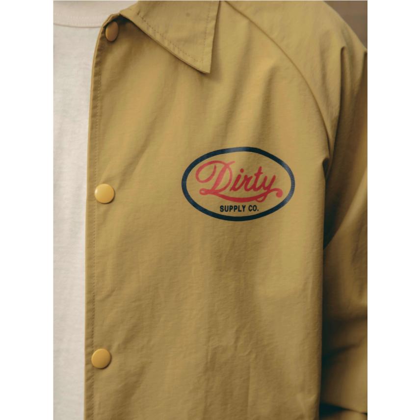 アットダーティ エニー デイズ コーチジャケット マスタード AT-DIRTY