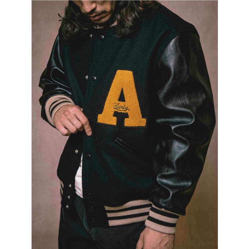 アットダーティ ATD アワード ジャケット スタジャン ブラック AT