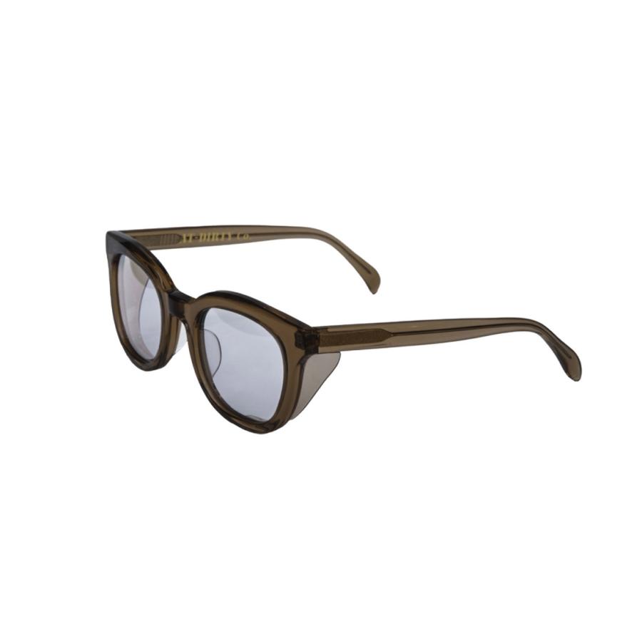 アットダーティー ウィンディー サングラス B.クリア × 調光グレー AT