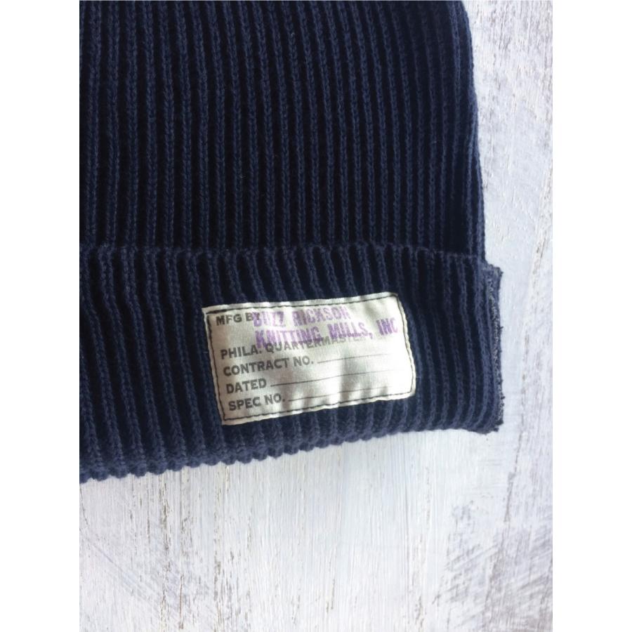 バズリクソンズ ワッチキャップ コットン バージョン BUZZ RICKSON'S WATCH CAP COTTON VERSION BR02186｜romeoscafe｜08