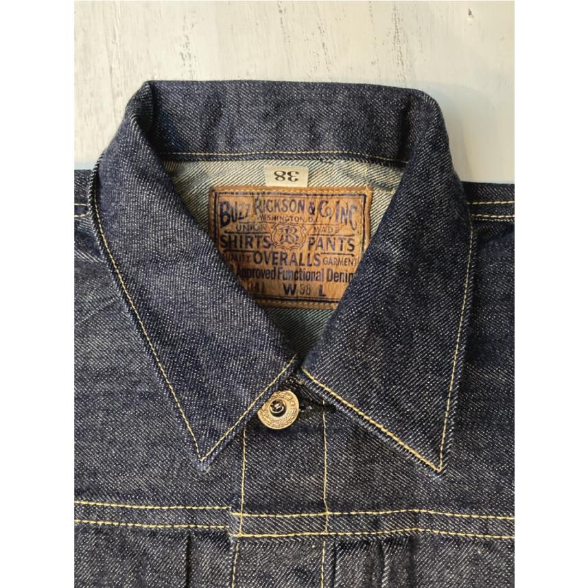 バズリクソンズ ワールド ワー II デニム ブラウス BUZZ RICKSON'S WORLD WAR II DENIM BLOUSE BR16041｜romeoscafe｜10