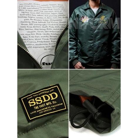 ファクト タイガー コーチジャケット FUCT SSDD TIGER COACH JACKET