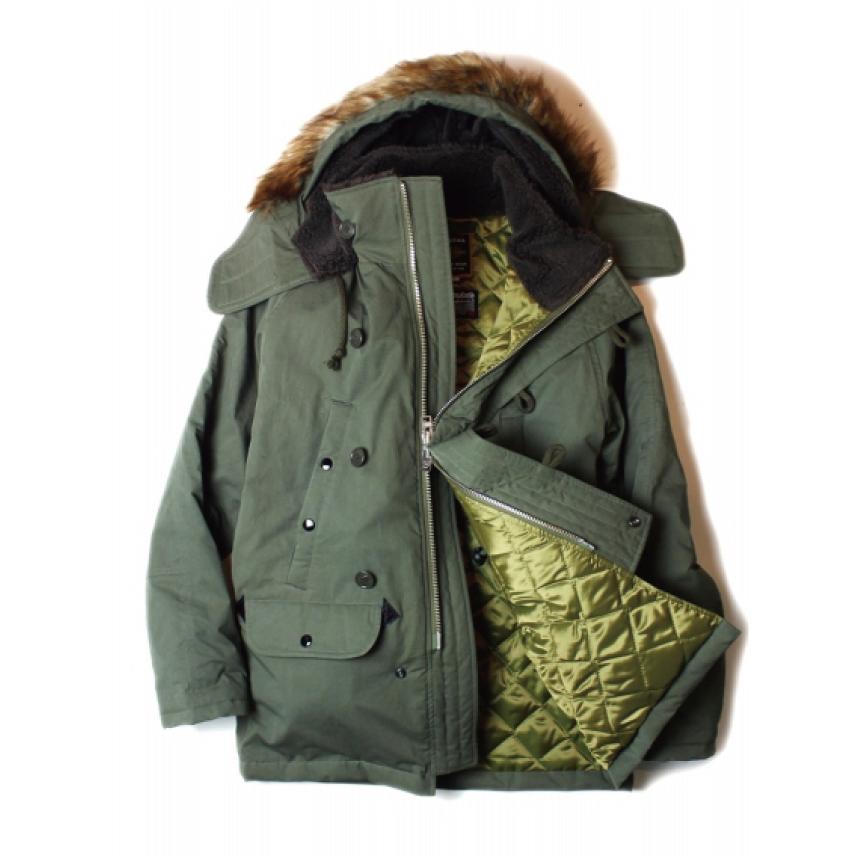 レッドテイル VN-3B MC ジャケット カーキ RED TAiL VN-3B MC Jacket Khaki RKK-279 ミリタリージャケット ヘビーアウター シンサレートの画像