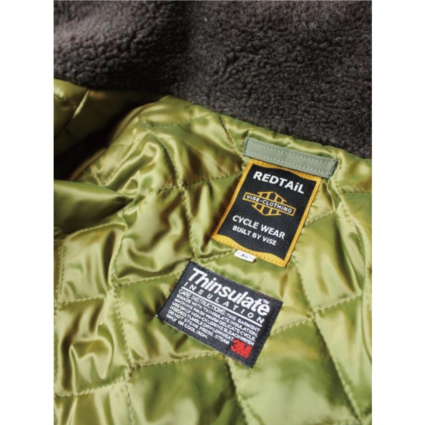 レッドテイル VN-3B MC ジャケット カーキ RED TAiL VN-3B MC Jacket Khaki RKK-279 ミリタリージャケット ヘビーアウター シンサレートの画像