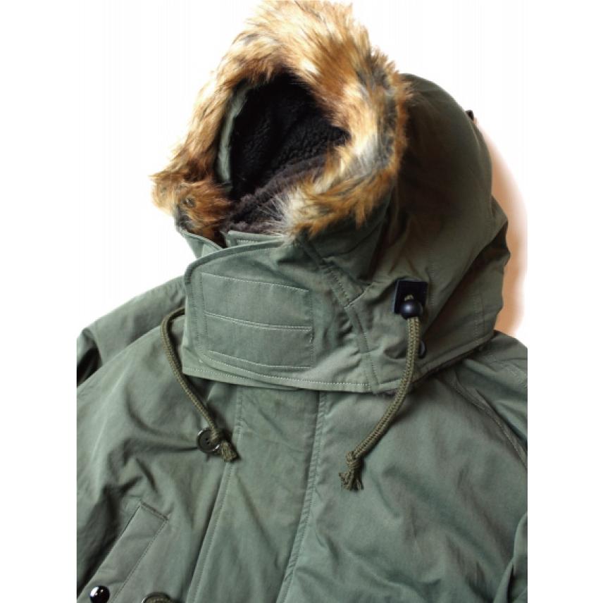 レッドテイル VN-3B MC ジャケット カーキ RED TAiL VN-3B MC Jacket Khaki RKK-279 ミリタリージャケット ヘビーアウター シンサレートの画像