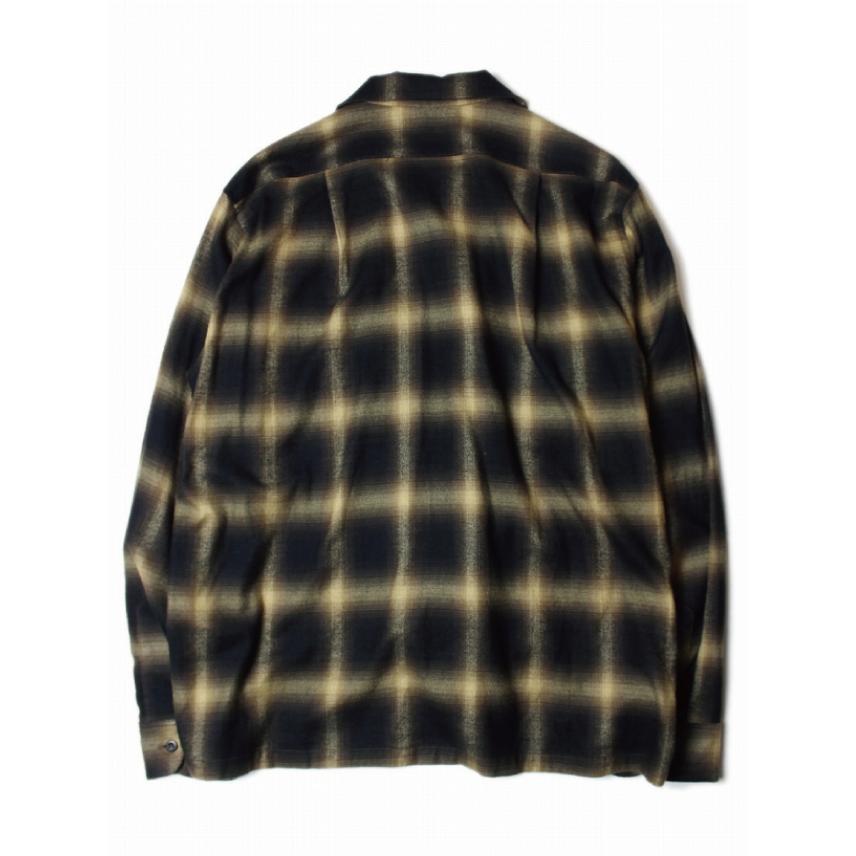 レッドテイル MOSS ロングスリーブ チェックシャツ イエロー RED TAiL 