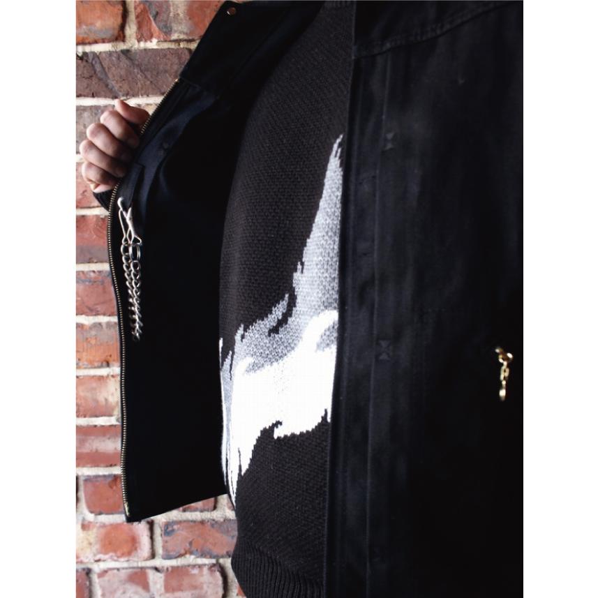 レッドテイル クロス デニム ベスト 5th ブラック RED TAiL Cross