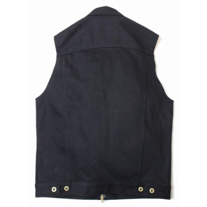 レッドテイル クロス デニム ベスト 5th ブラック デニム RED TAiL Cross Denim Vest 5th BKBK Denim RKK402 メンズ レッドテイル クロス デニム ベスト 5th ブラック デニム RED TAiL Cross Denim Vest 5th BKBK Denim RKK402 メンズ