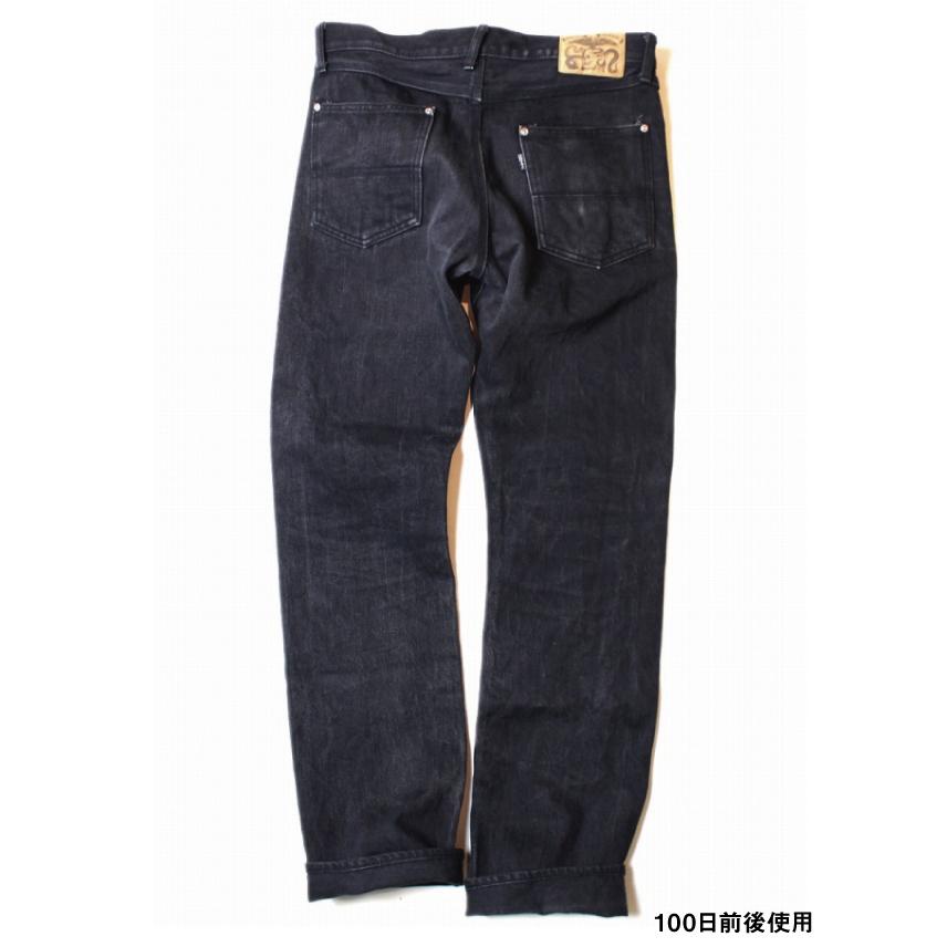 レッドテイル 23_SF 5ポケット デニム パンツ ブラック×ブラック RED 