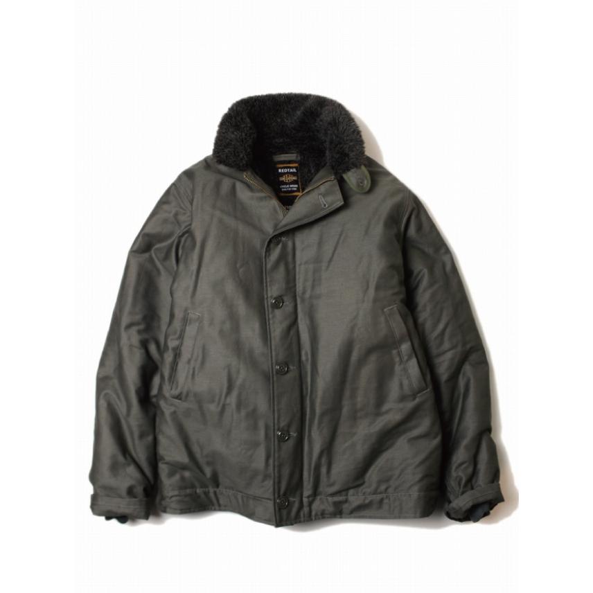 レッドテイル VN-1 MC ジャケット カーキ RED TAiL VN-1 MC JACKET Khaki RKK-438 ミリタリージャケット シンサレートの画像