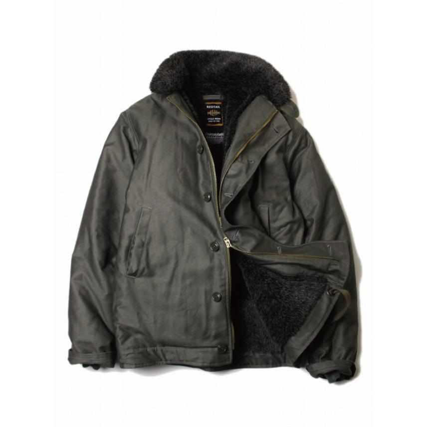 レッドテイル VN-1 MC ジャケット カーキ RED TAiL VN-1 MC JACKET Khaki RKK-438 ミリタリージャケット シンサレートの画像