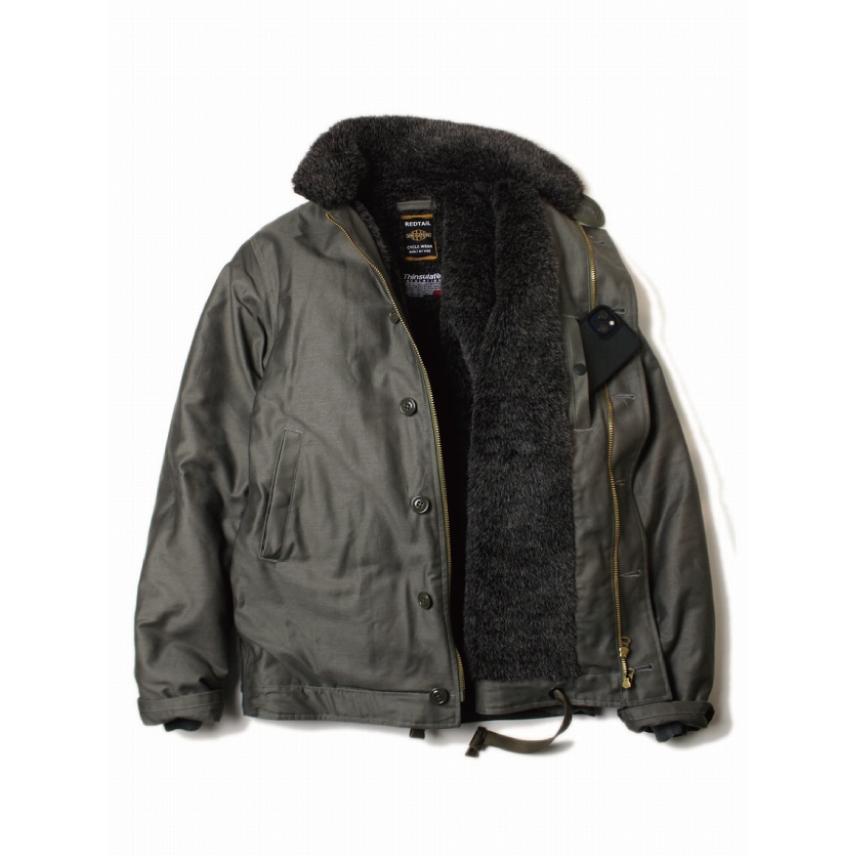 レッドテイル VN-1 MC ジャケット カーキ RED TAiL VN-1 MC JACKET Khaki RKK-438 ミリタリージャケット シンサレートの画像