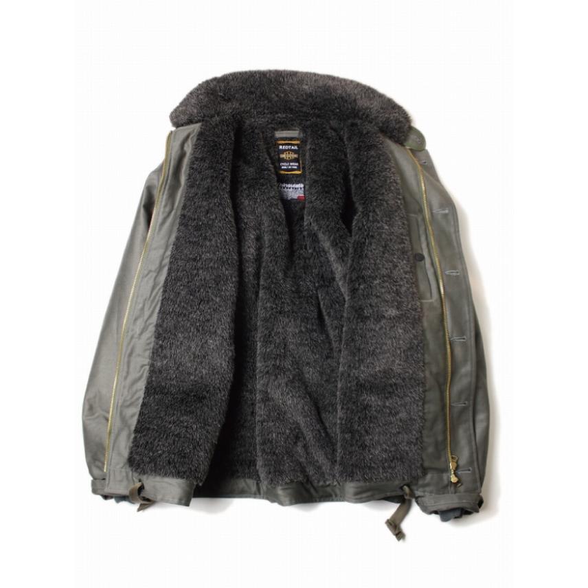 レッドテイル VN-1 MC ジャケット カーキ RED TAiL VN-1 MC JACKET Khaki RKK-438 ミリタリージャケット シンサレートの画像